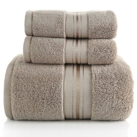 Cotton Towel Bath Towel 3-Piece & 6-Piece Towel Sets