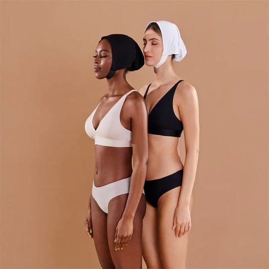 Deep V Steel-Ring Seamless Bra