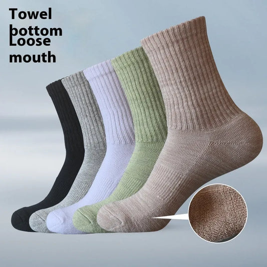 Cotton Thickened Athletic Socks – Cushioned Comfort