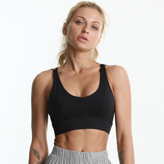 Shockproof Cross Strap Sports Bra