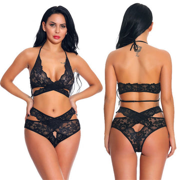European and American Sexy Lace Bra Set
