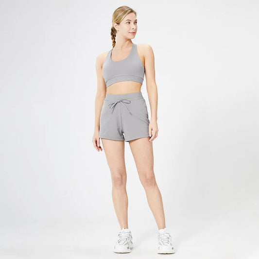 Yoga Clothing Suit – Women's Sports Tights & Bra Set