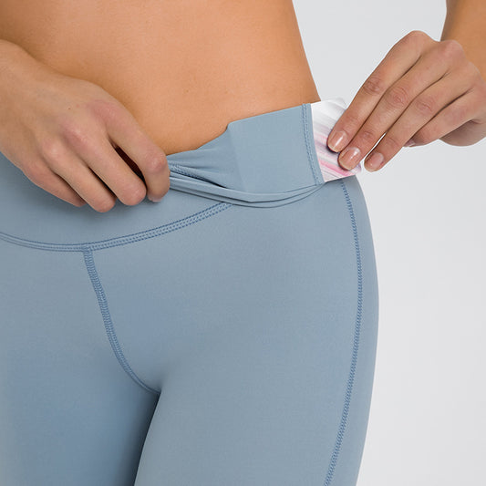 High-Waist Hip Lifting Fitness Stretch Tights