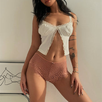 Women’s Thin Lace European & American Style Panties – Elegant & Lightweight