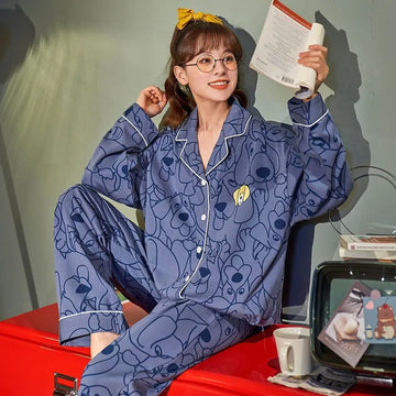 Women’s Cartoon Pajama Set