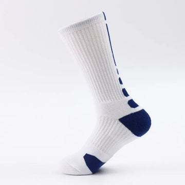 Classic High-Top Anti-Skid Basketball Socks for Men