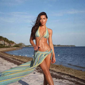 Lace Casual Sexy Beach Bikini Swimsuit Blouse