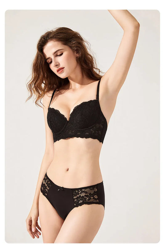 Ultra-Thin Summer Lace Bra Set