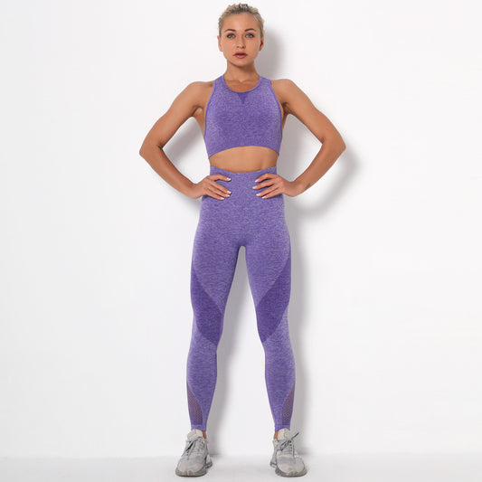 Quick Dry Sports Yoga Bra Pants Set
